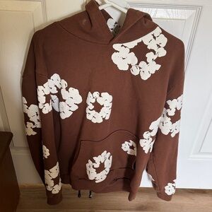 Floral Patterned Crewneck Sweater